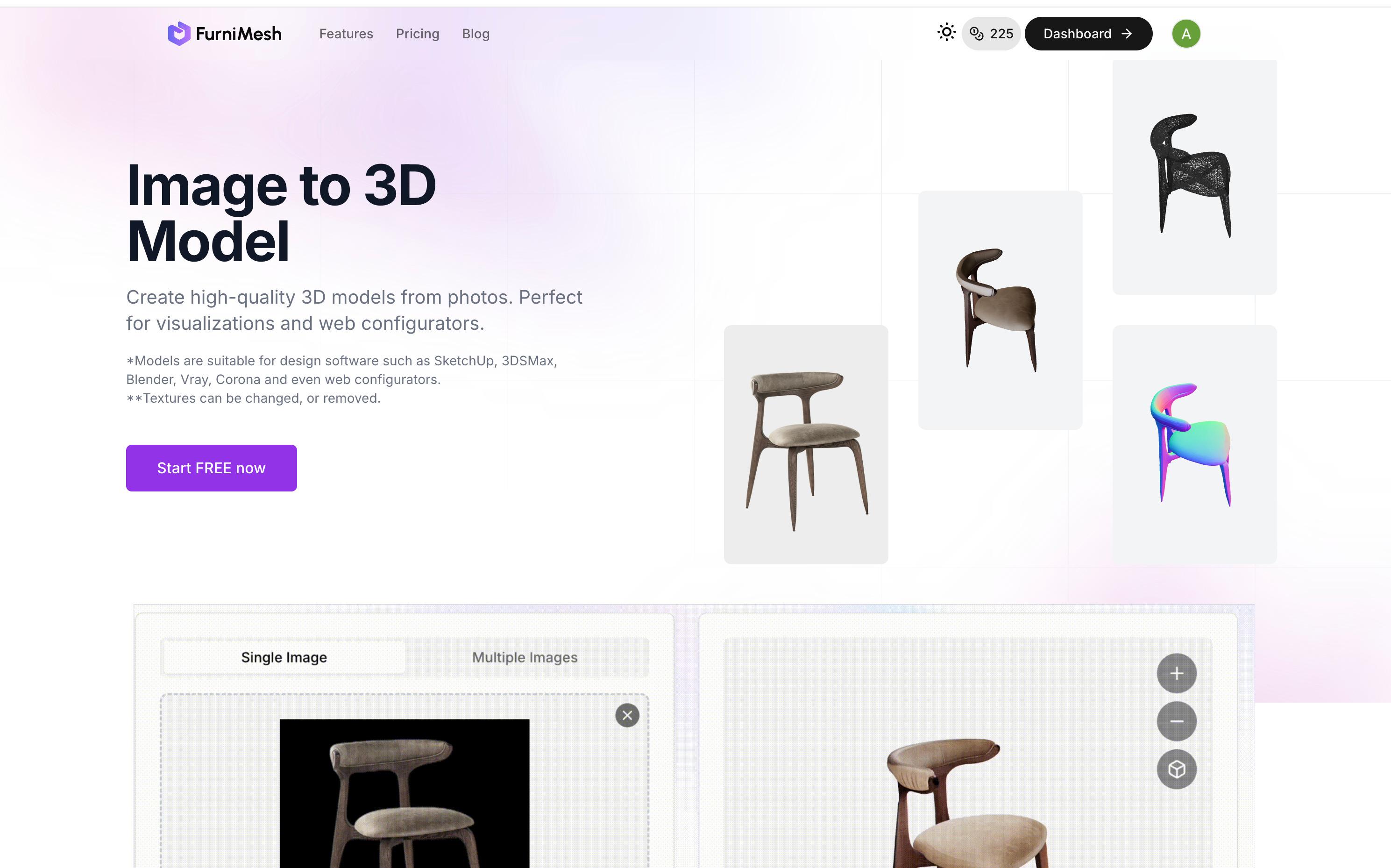Furnimesh.com Demo